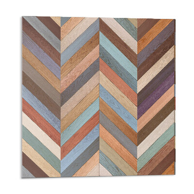 Dekorpanel falra Fa stílusú halszálkaminta