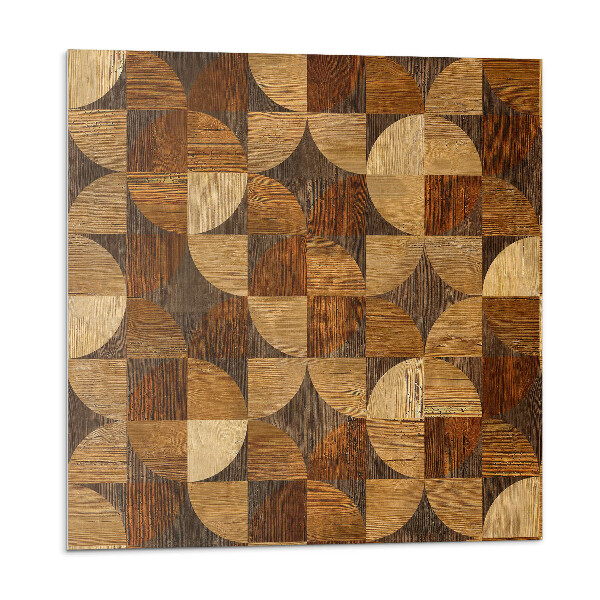 Falpanel A fa geometriája ihlette minta