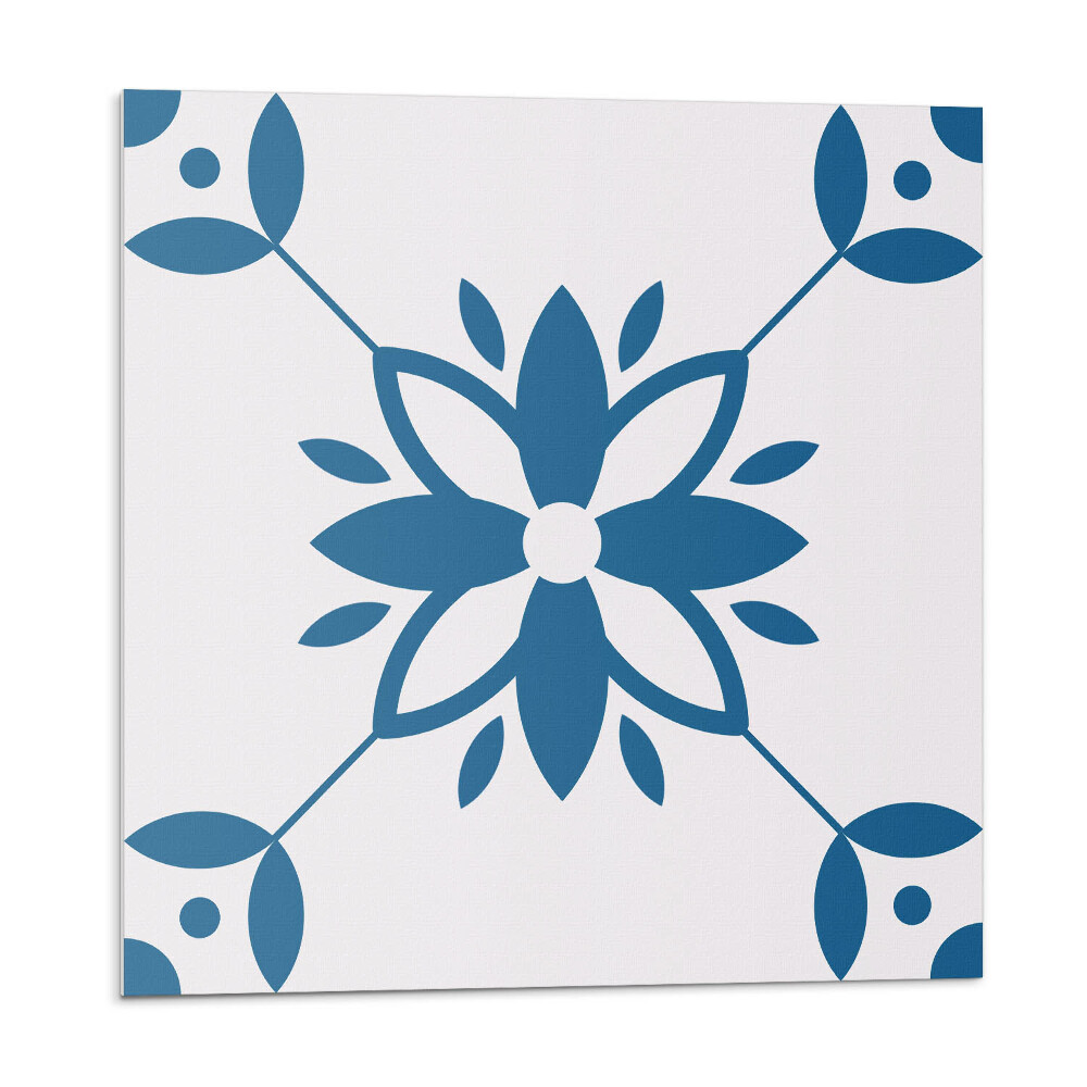 Pvc falburkolat Virágmotívum zöld levelekkel