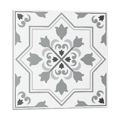 Falpanel Harmonikus árnyalatú virágminta