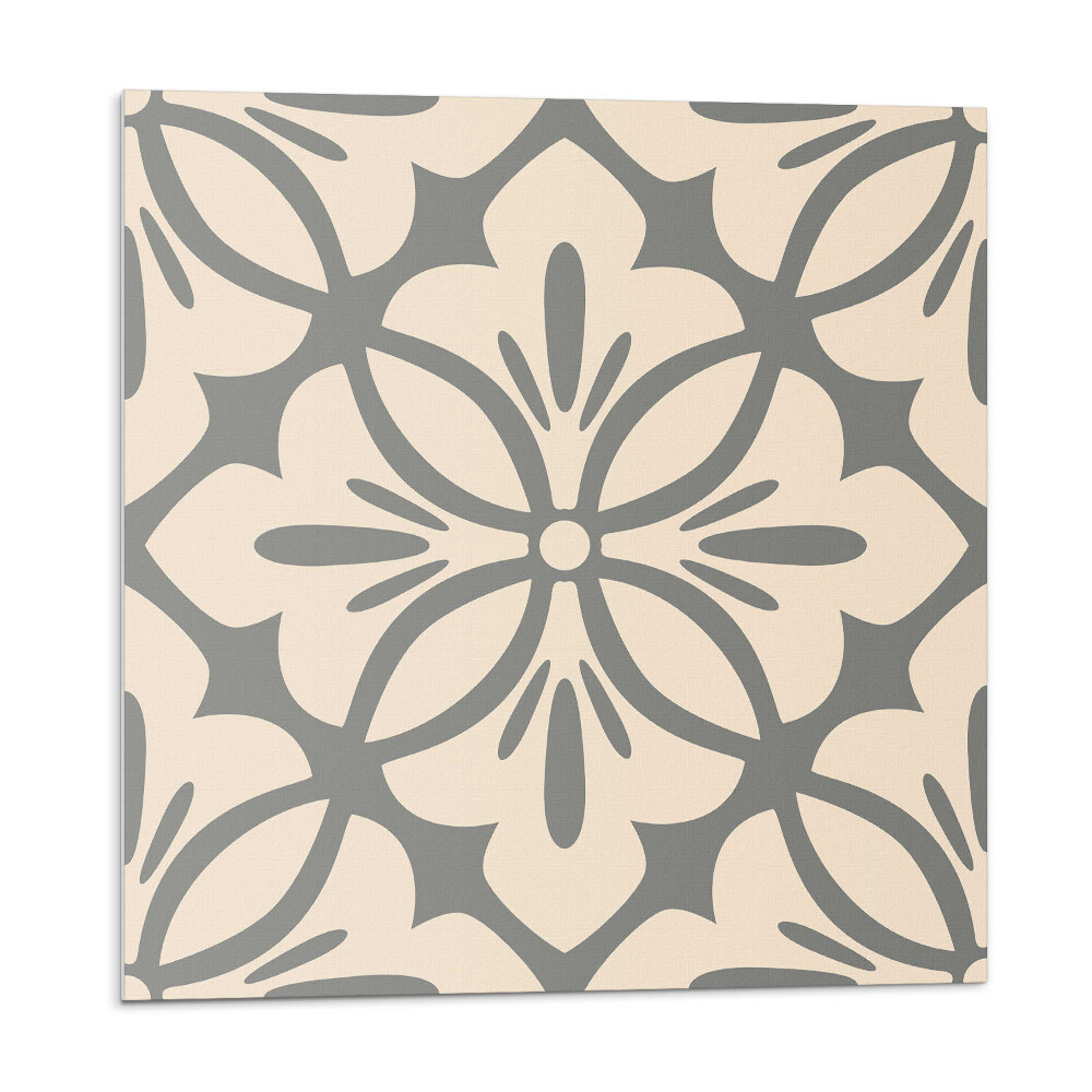 Dekorpanel falra Virágmotívum finom díszítésekkel