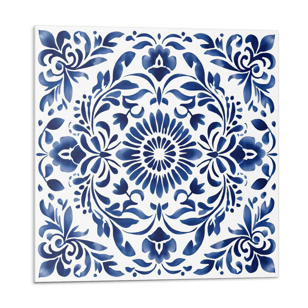 Dekorpanel falra Virágmotívum díszítőelemekkel