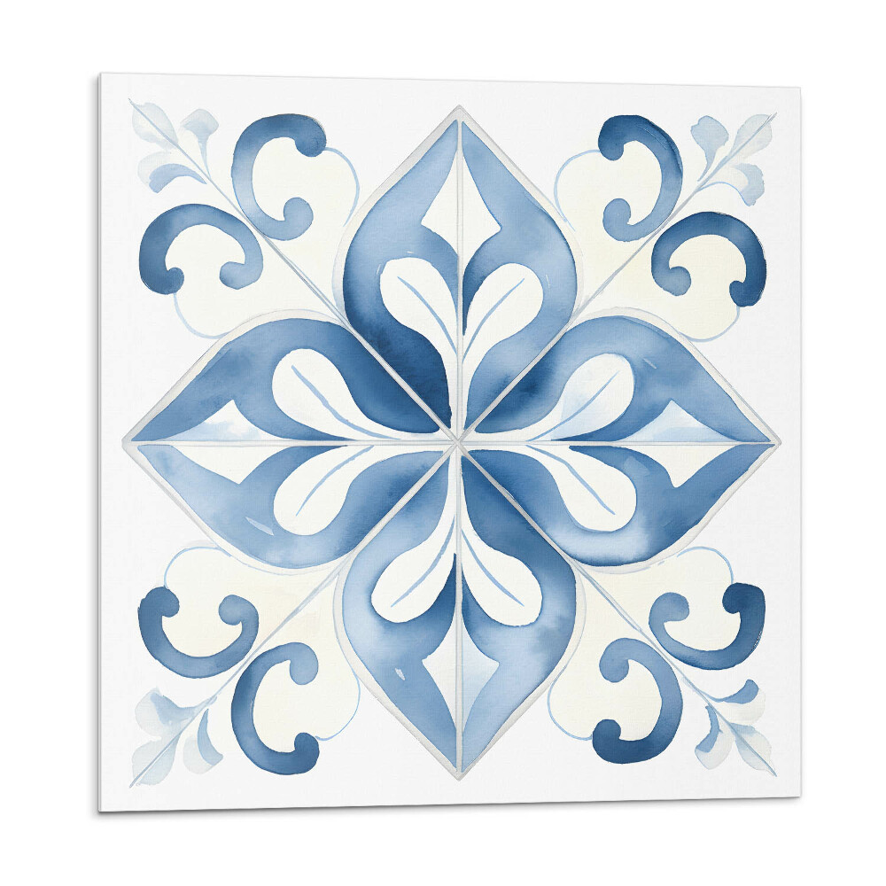 Öntapadó falburkolat Virágmotívum a csempéken