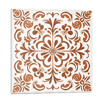 Öntapadó falburkolat Virágos díszítő minta