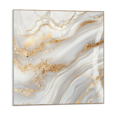 Falpanel Absztrakt hullámok dekoratív díszítésekkel