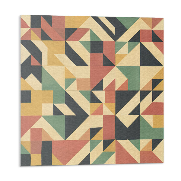 Pvc falburkolat Geometrikus absztrakció modern stílusban