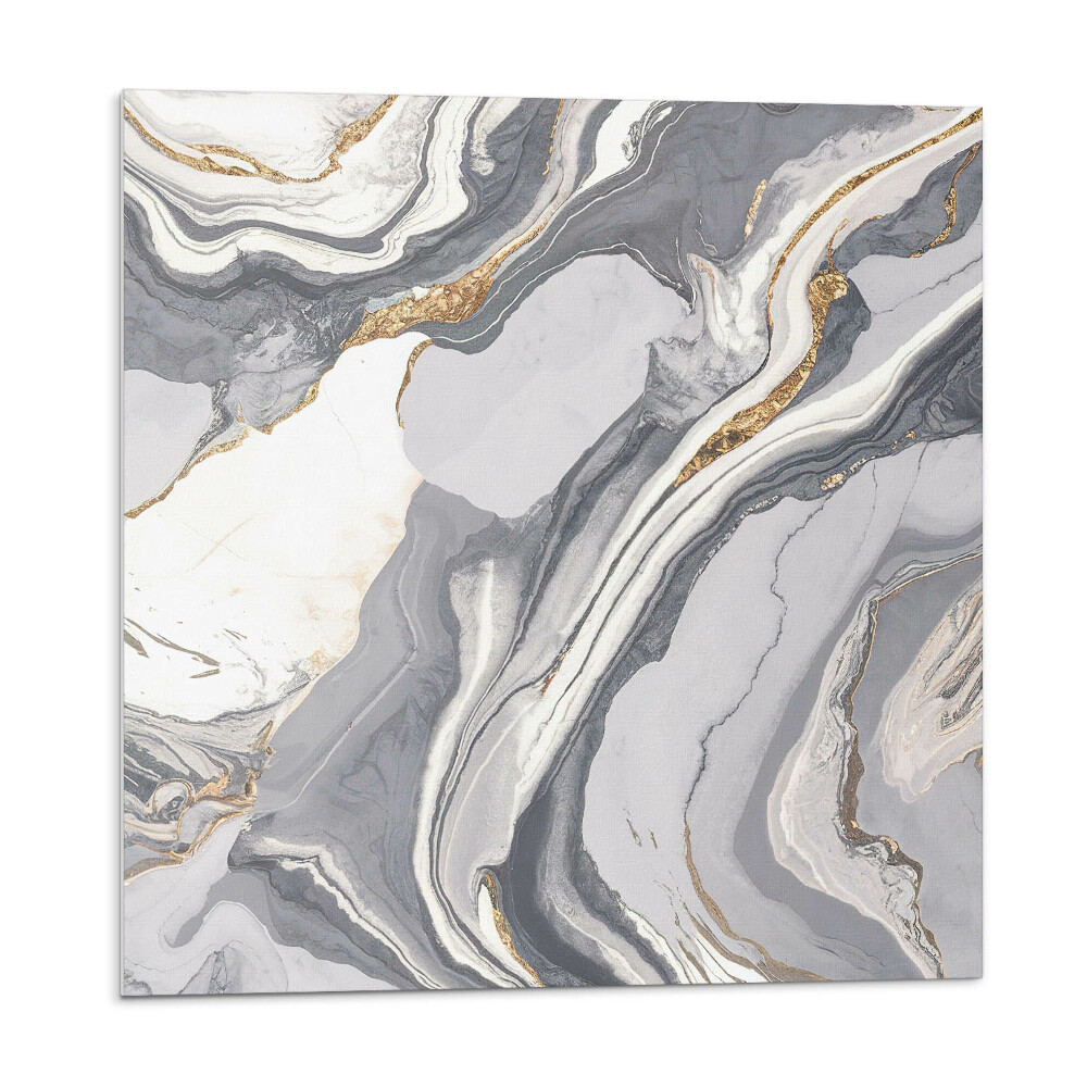 Falpanel Hullámok absztrakt stílusban