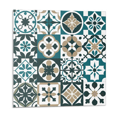 Dekorpanel falra Csempézett minták harmonikus elrendezésben