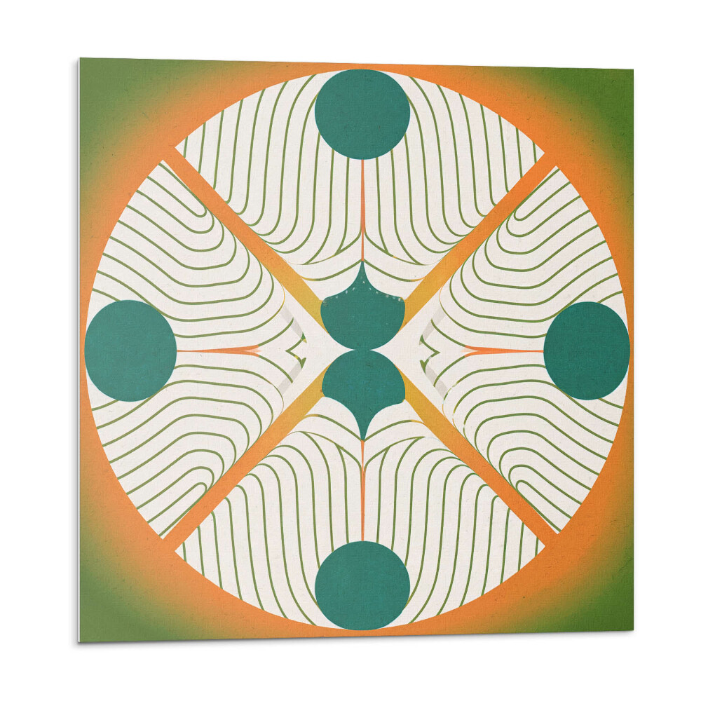 Pvc falburkolat Kör alakú absztrakt motívum