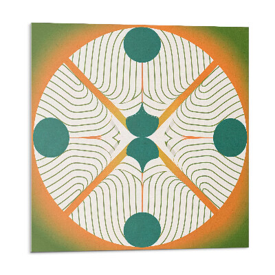 Pvc falburkolat Kör alakú absztrakt motívum