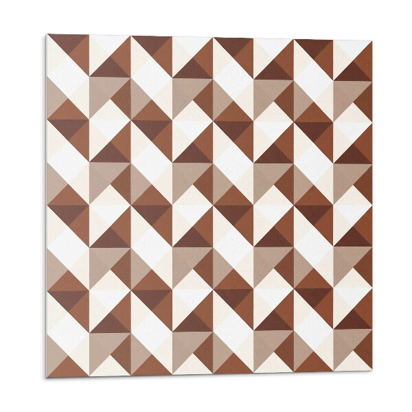 Pvc falburkolat Háromszög geometria modern stílusban