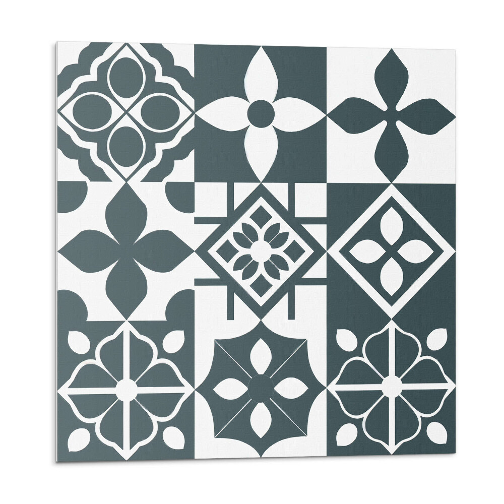 Öntapadó falburkolat Geometriai motívumok a csempékben