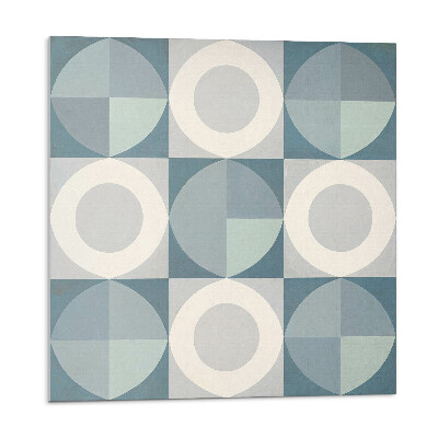 Dekorpanel falra Formák és körök harmóniában