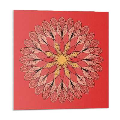 Pvc falburkolat Harmonikus formájú virágmandala