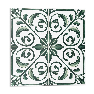 Falpanel Növényi motívumok dekoratív részletekkel