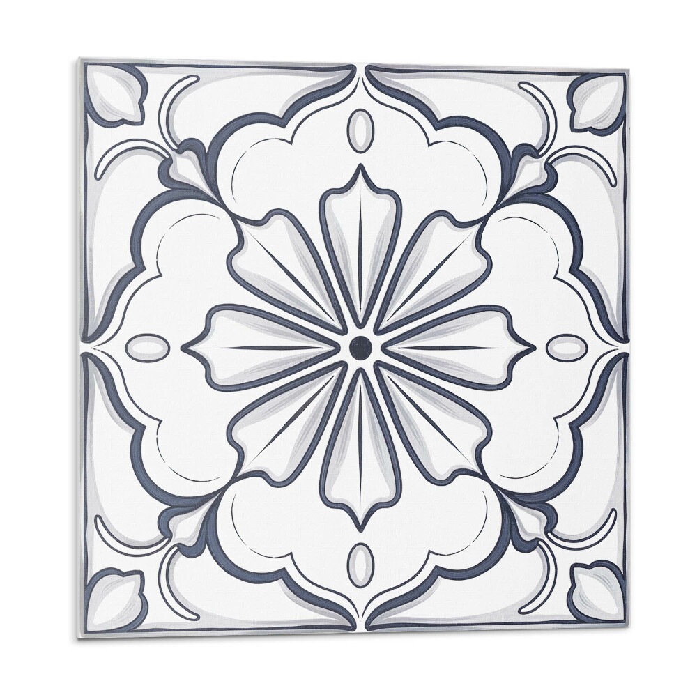 Öntapadó falburkolat Virágmotívum a csempén