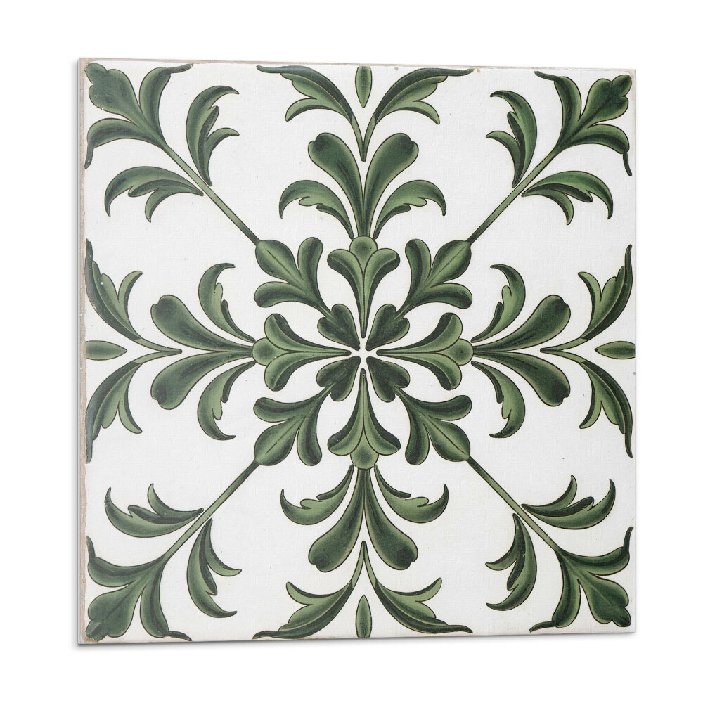 Falpanel Növényi minta kerámián