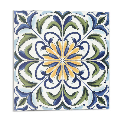 Öntapadó falburkolat Növényi motívum virágos díszítéssel