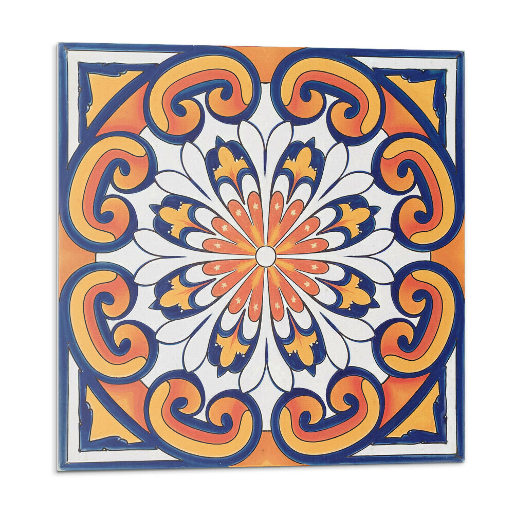 Dekorpanel falra Virágmotívum színes háttéren