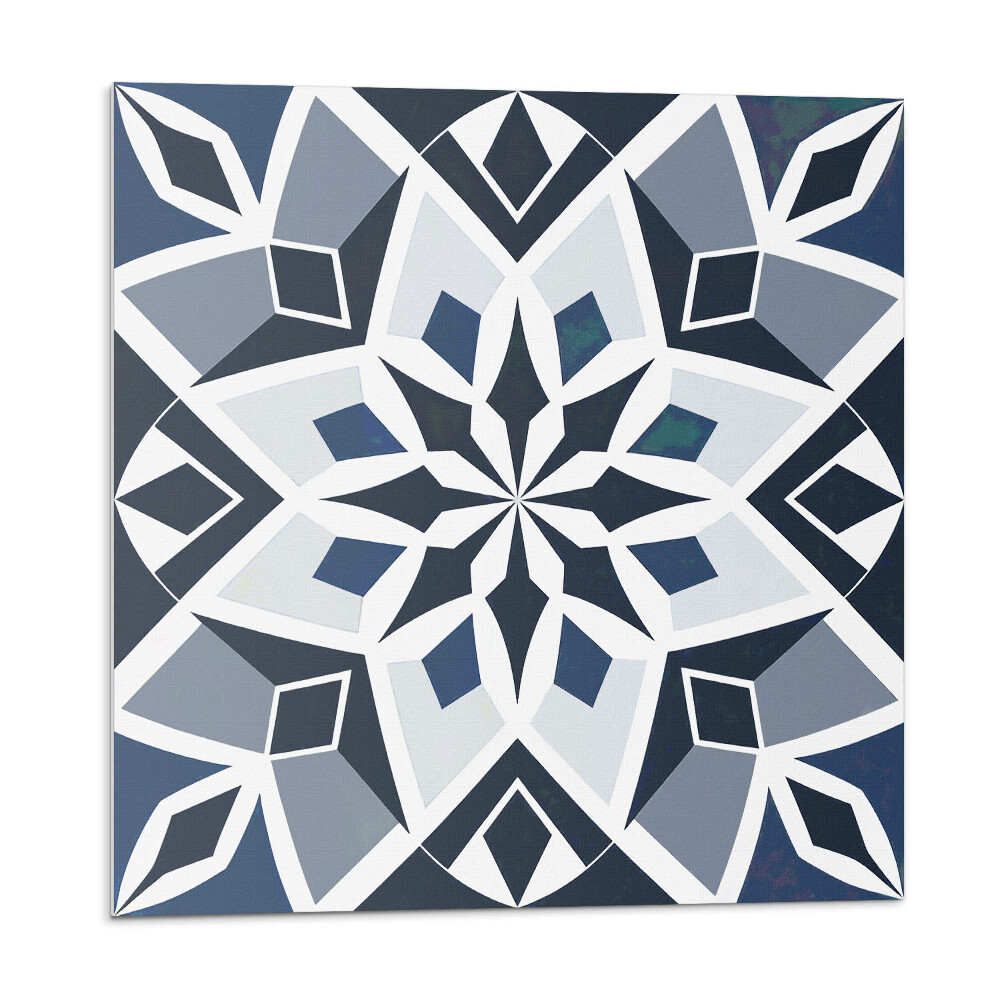 Pvc falburkolat Virággeometria modern stílusban