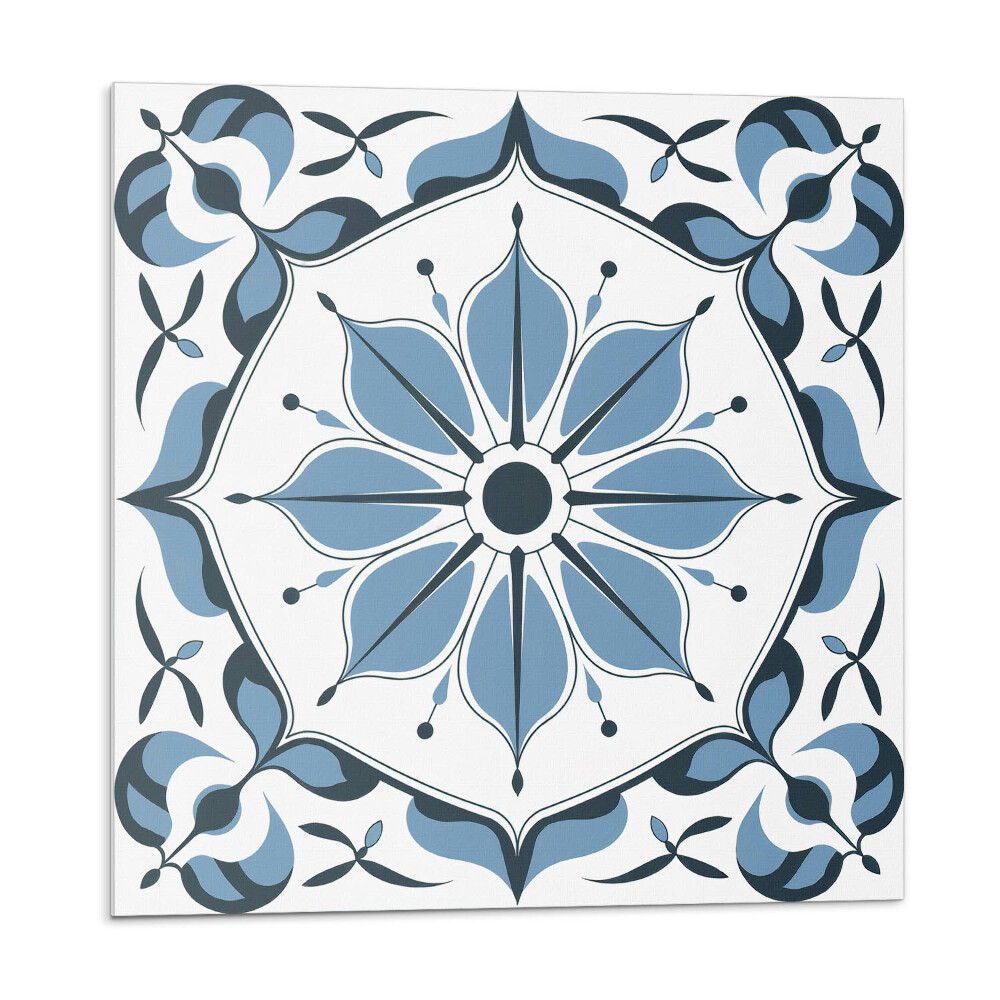 Falpanel Virágmotívum finom részletekkel