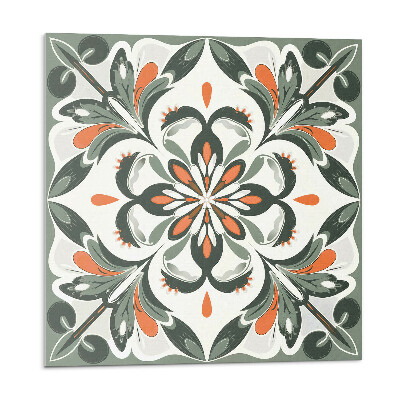 Pvc falburkolat Virágmotívum zöld levelekkel