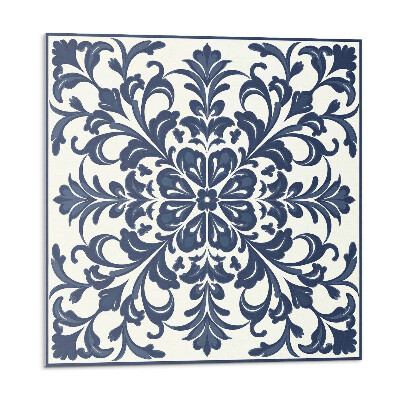 Falpanel Virágmotívum zöld levelekkel