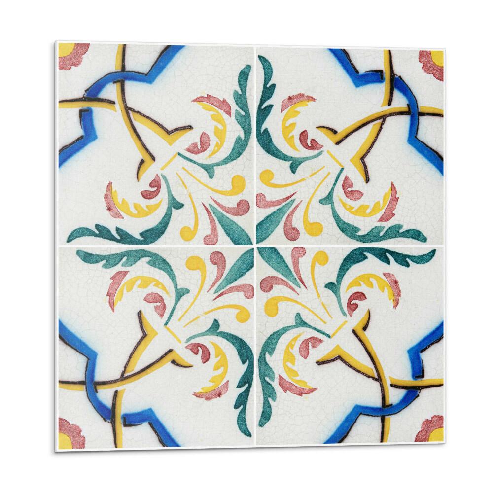 Öntapadó falburkolat Növényi díszek elegáns stílusban