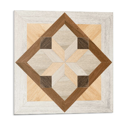 Dekorpanel falra Alakzatok egy geometriai négyzetben