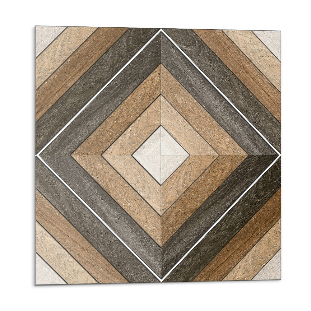 Öntapadó falburkolat Geometrikus rombuszok modern stílusban