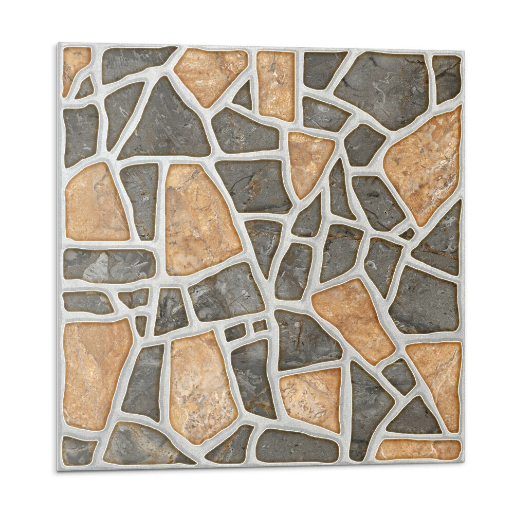 Öntapadó falburkolat Kőalakzatok mozaikja