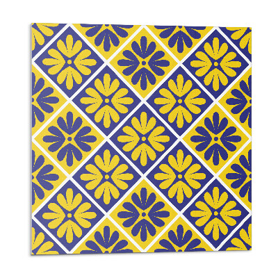 Falpanel Virágminta rombusz elrendezésben