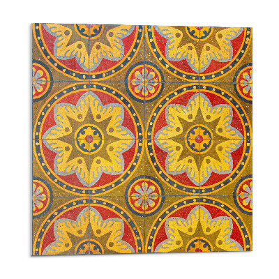 Falpanel Részletekkel teli virágminta