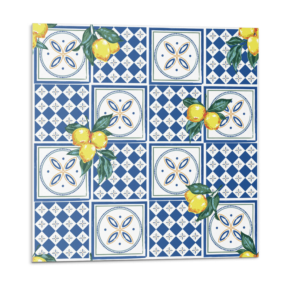 Dekorpanel falra Citromminta a csempéken