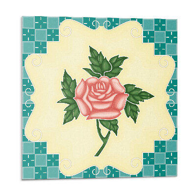 Öntapadó falburkolat Rózsa virágkötészet