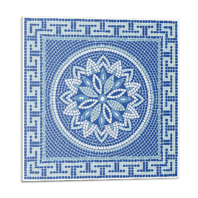 Dekorpanel falra Virágos mozaikminta