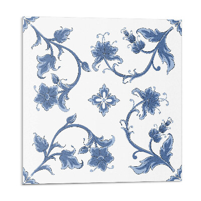 Öntapadó falburkolat Virágmotívum