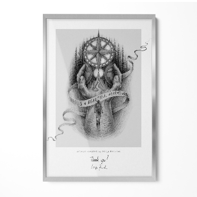 Ezüst Fali Képkeret 20x30