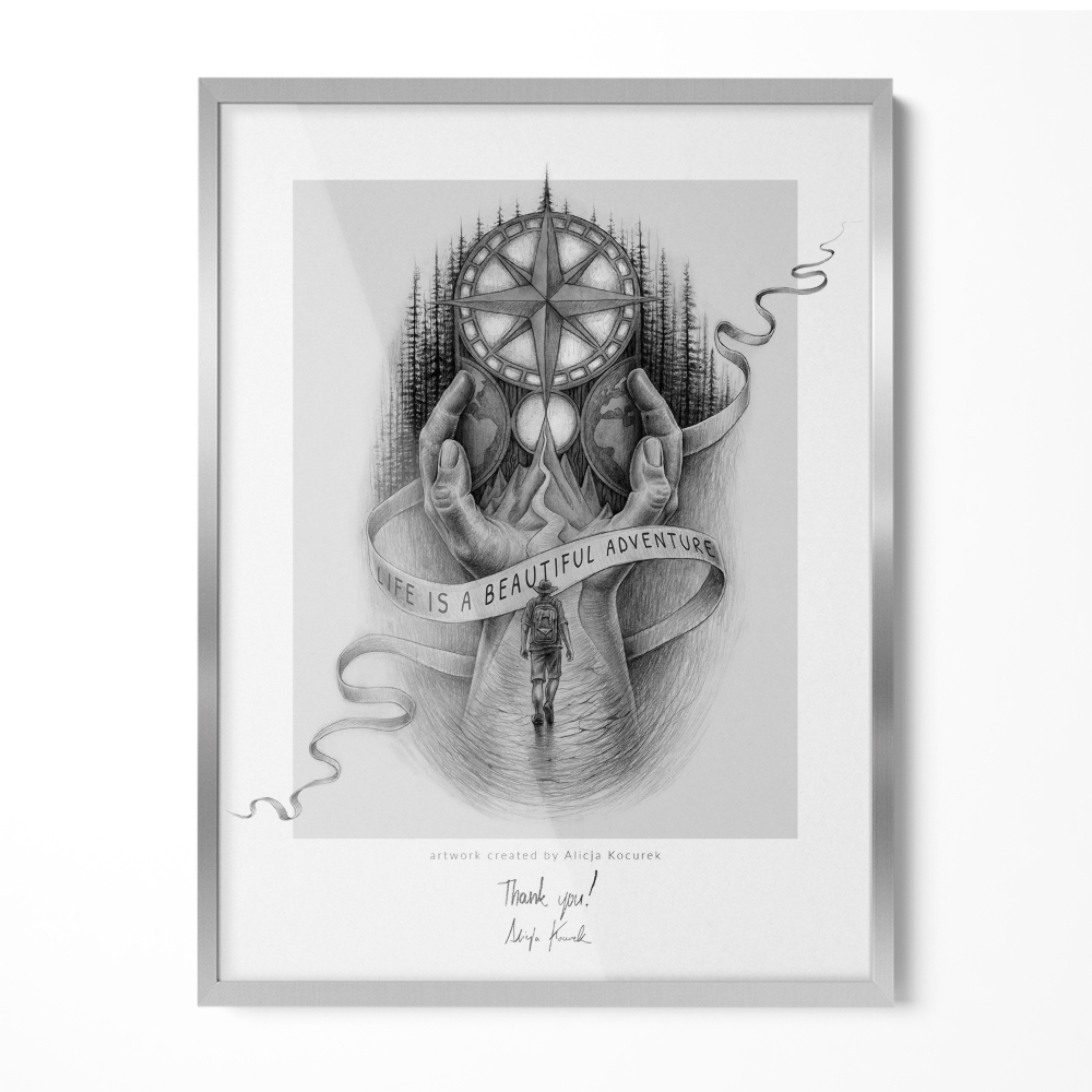 Ezüst Plakátkeret 60x80