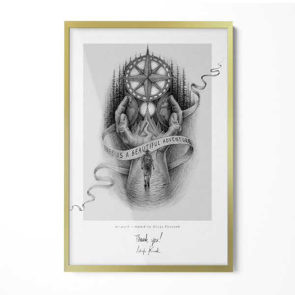 Arany Fali Képkeret 20x30