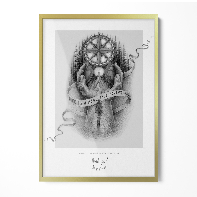 Arany Képkeret 50x70