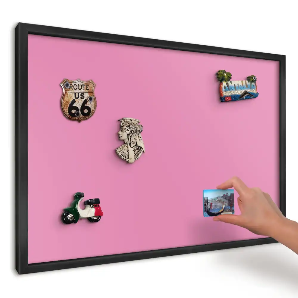 Nyomtatott mágneses fali tábla sima pasztell felülettel