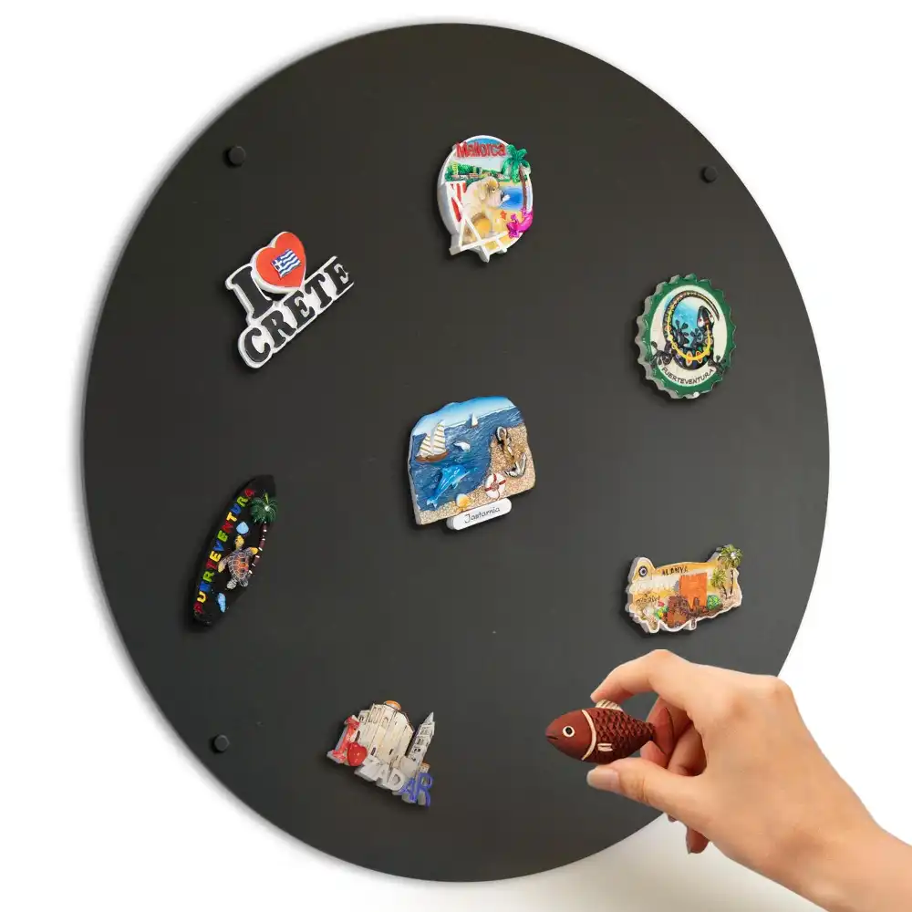 Dekoratív kerek fali mágnestábla fi50 cm