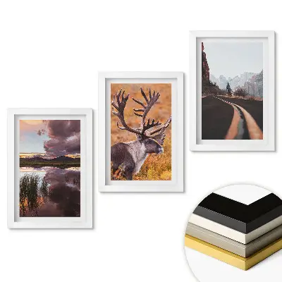 A természet háromrészes falikép összeállítás