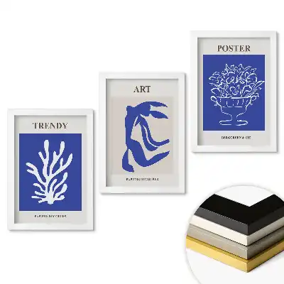 Modern grafikus stílusú falikép összeállítás