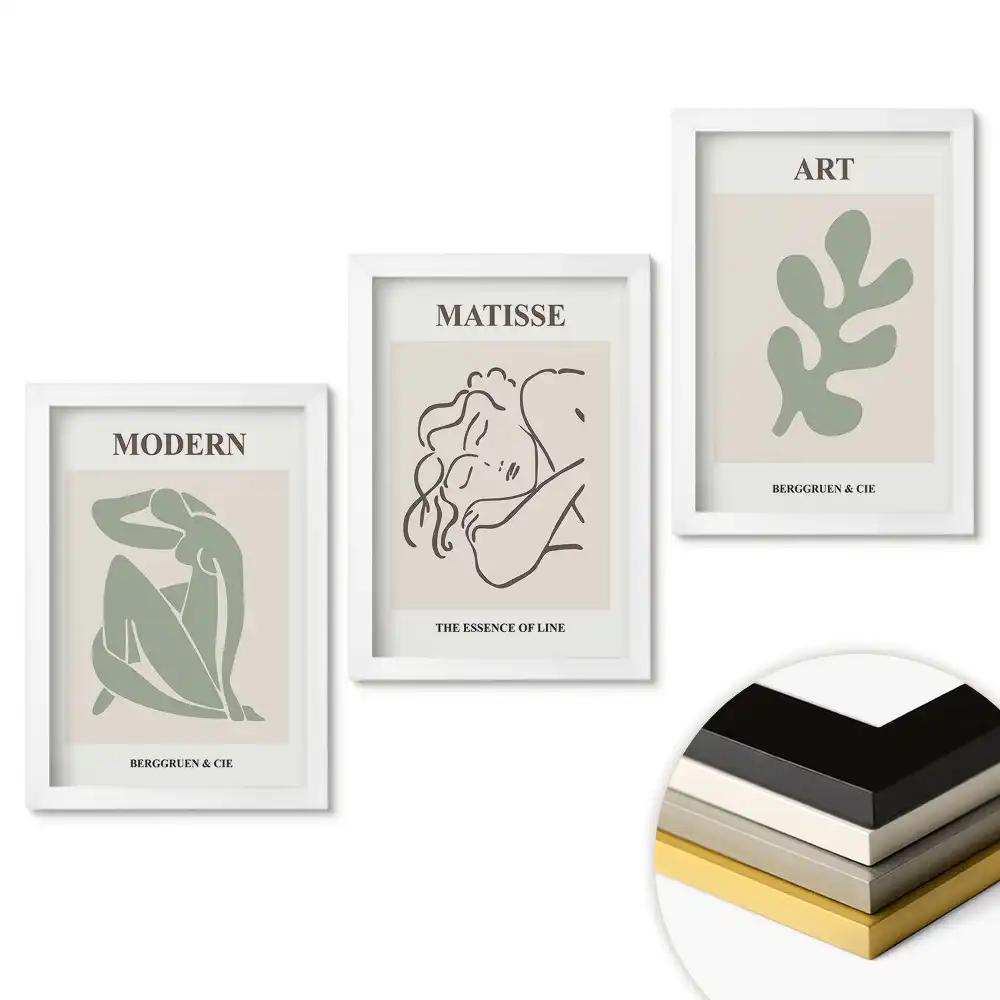 Fali kép összeállítás Stílusos grafika, modern művészet ihlette