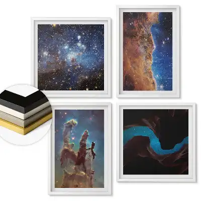 Fali kép összeállítás Kozmikus szépség: galaxisok és ködök