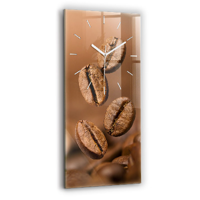 Négyszögletes üvegóra Absztrakt színek