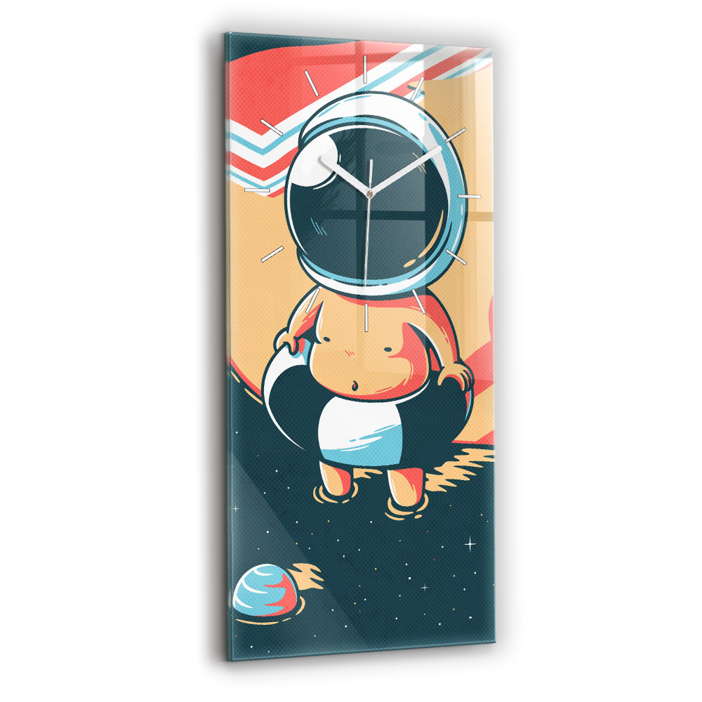 Négyszögletes üvegóra Gyermeki képzelet