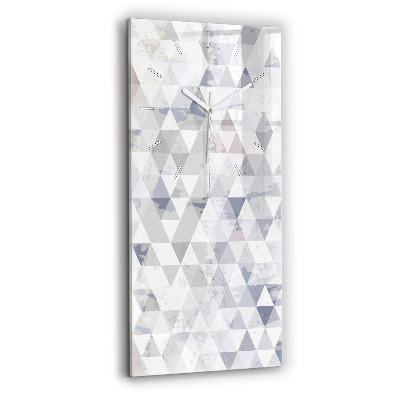 Téglalap alakú üvegóra Geometrikus minta